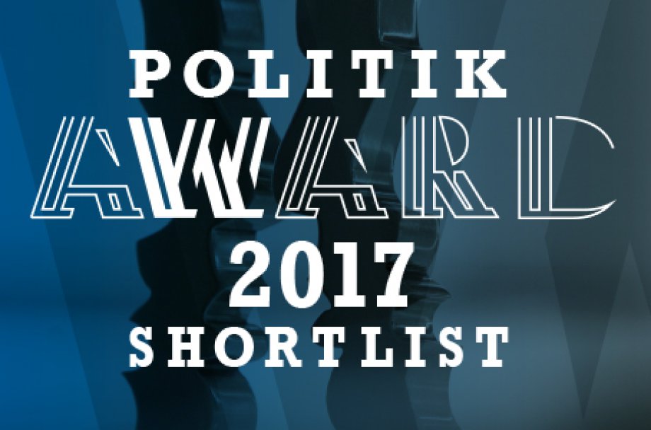 Politik Award 2017 Shortlist