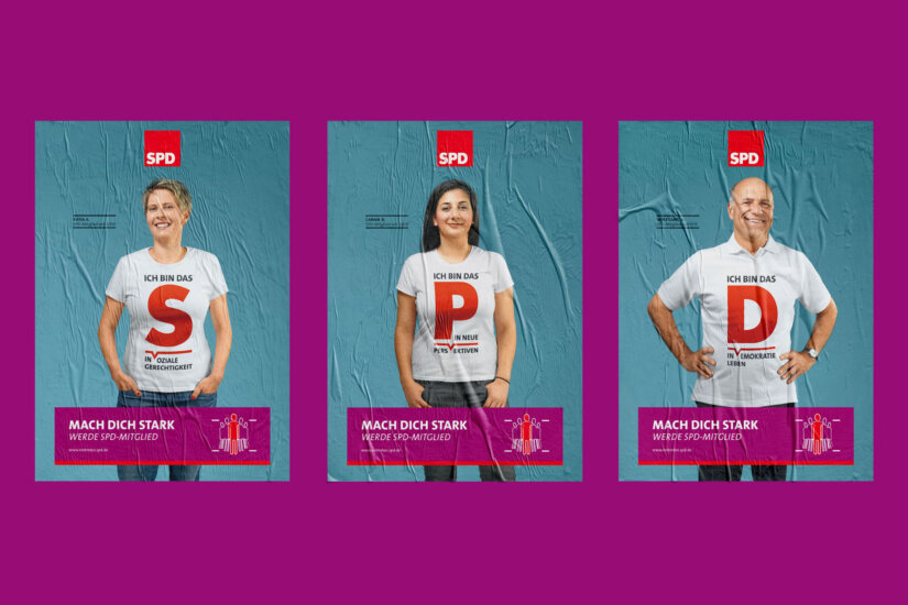 Super Spd 301 Mitglieder Kampagne Plakate