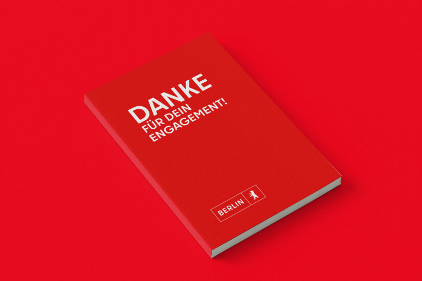 BERLIN sagt Danke branding event mock up 14 SF