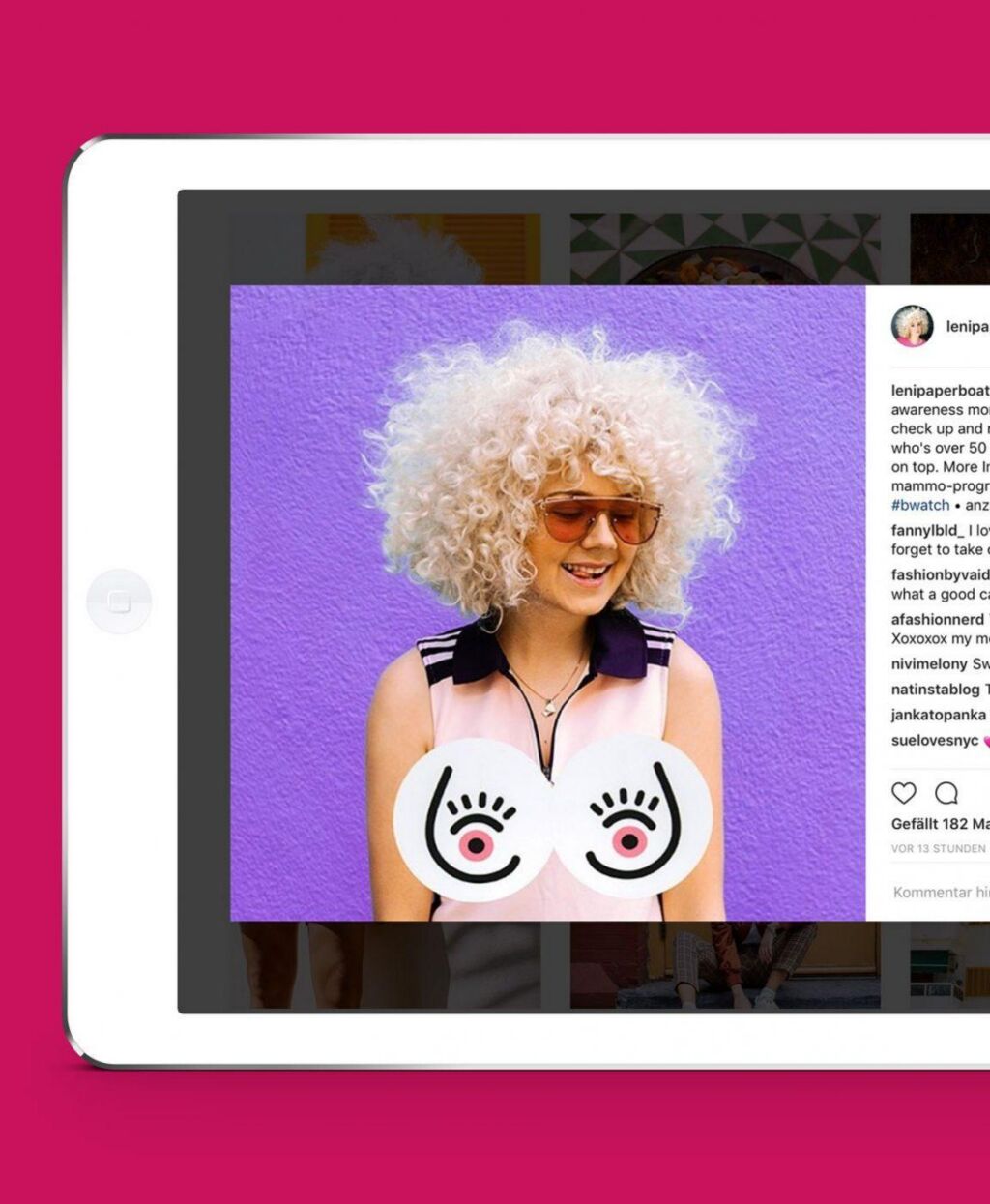 Super mammographie brustkrebsmonat oktober 13 influencer