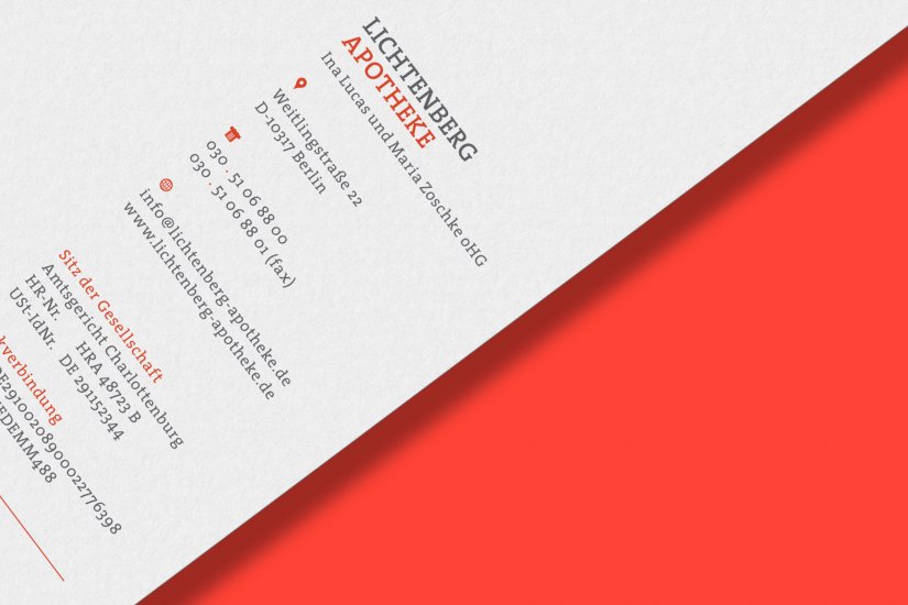 Super Lichtenberg Apotheke Corporate Design 06 Detail