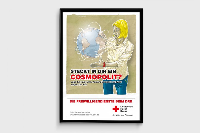 SUPER DRK Freiwilligendienst Kampagne