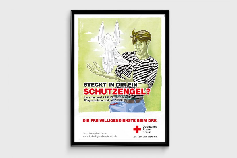 SUPER drk freiwilligendienst kampagne
