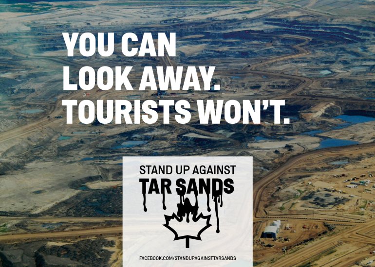 Friends Of The Earth Teersand Kanada Motiv 01 S