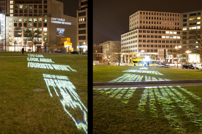 Friends Of The Earth Teersand Kanada Projektion 01 S