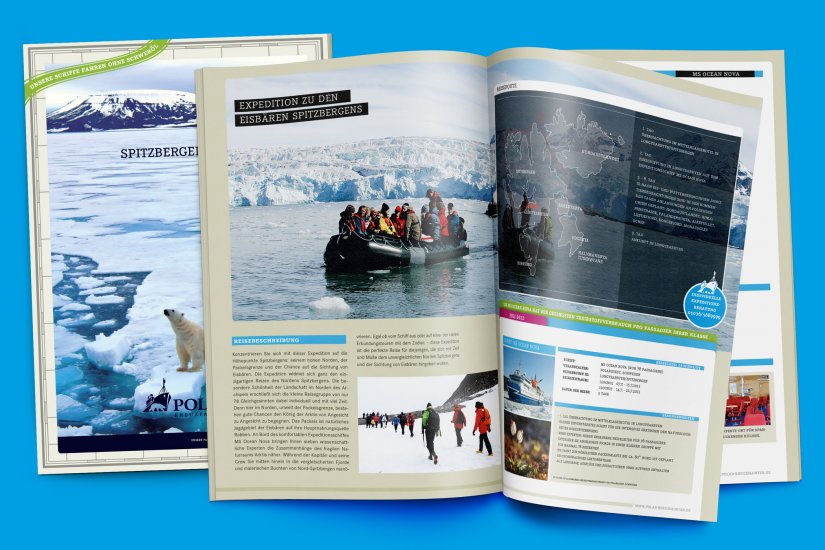 Super Case Polar Kreuzfahrten 11 Spitzbergen Broschuere