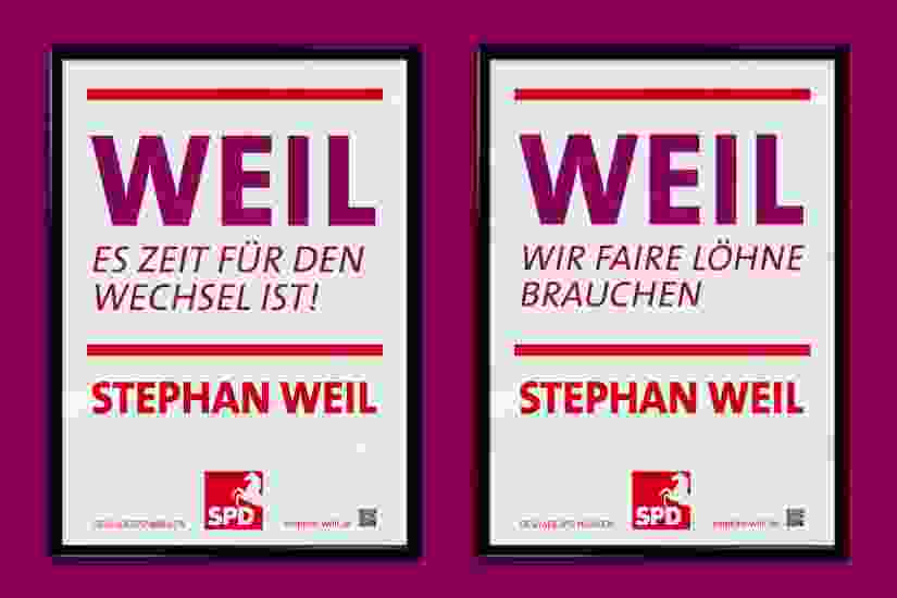 Super Wahlkampf Spd Niedersachsen 02 Typo Poster