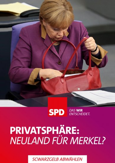 Super Spd 135 Btw 2013 Plakat Cdu Bashing