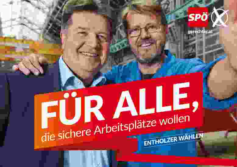 SPÖ September Kampagne plakat 03