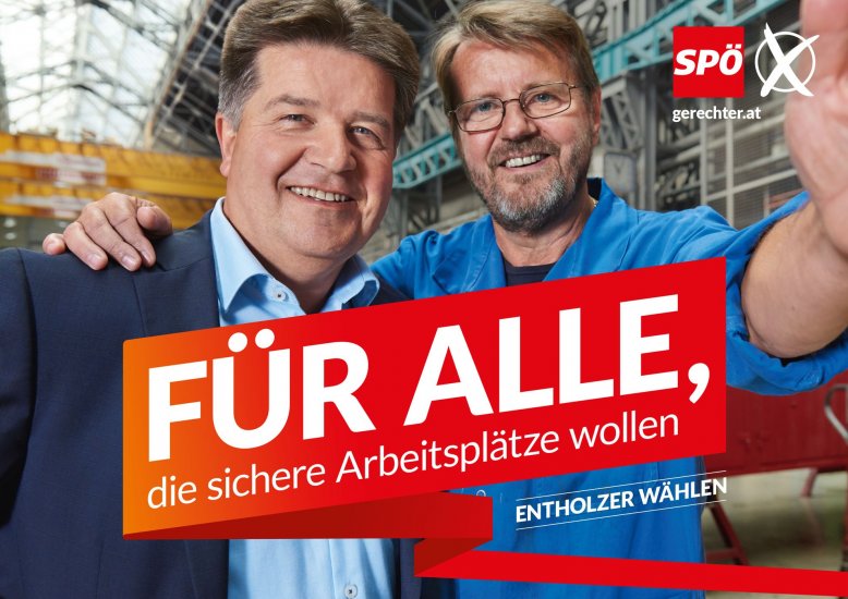 SPÖ September Kampagne plakat 03