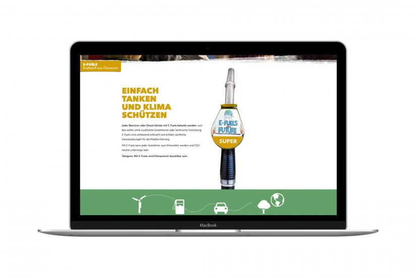 Super UNITI EFUELS kampagne webseite 02