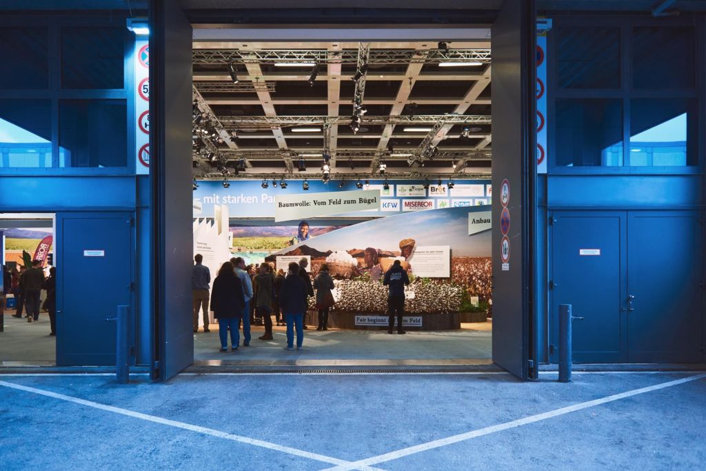 SUPER BMZ GRUENE WOCHE Messestand 17