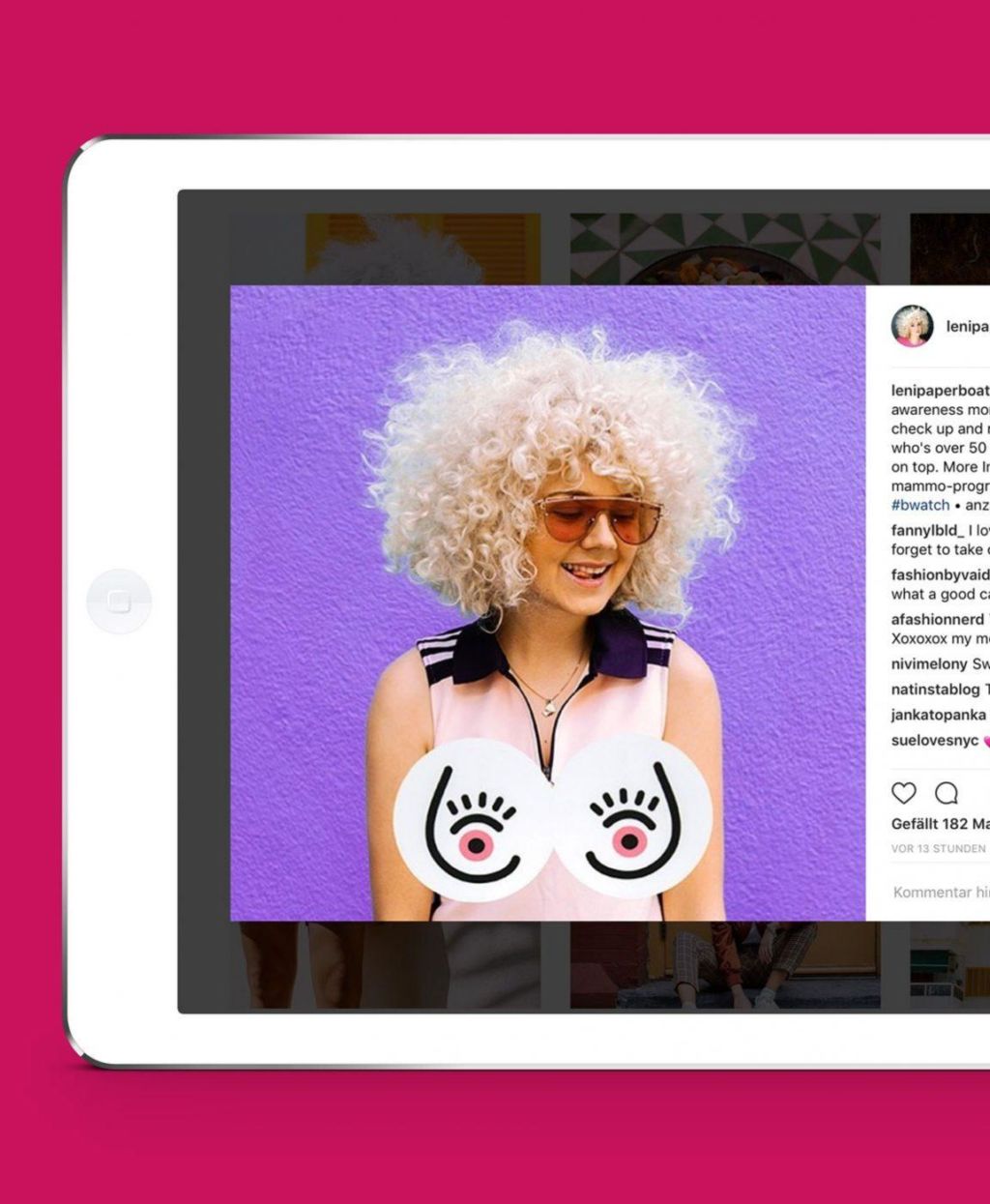 Super mammographie brustkrebsmonat oktober 13 influencer